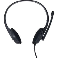 Verbatim 70721 Stereo Headset w Boom Microphone 3.5mm Audio Jack