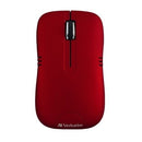 Verbatim 99767 Wireless Notebook Optical Mouse Commuter Matte 1200dpi Red