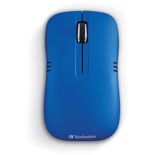 Verbatim 99766 Wireless Notebook Optical Mouse Commuter Matte 1200dpi Blue