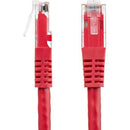 StarTech C6PATCH5RD 5Ft CAT6 Gigabit Ethernet Cable Molded RJ45 UTP Cord Red