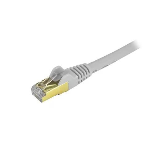 StarTech C6ASPAT25GR 25Ft CAT6A Gigabit Ethernet Cable Snagless RJ45 PoE Gray