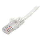 StarTech 45PATCH5WH 5Ft CAT5E Ethernet Cable Snagless RJ45 Patch Cord White