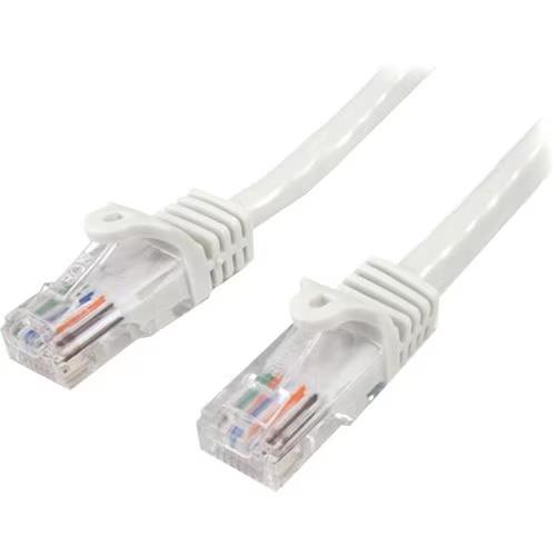 StarTech 45PATCH5WH 5Ft CAT5E Ethernet Cable Snagless RJ45 Patch Cord White