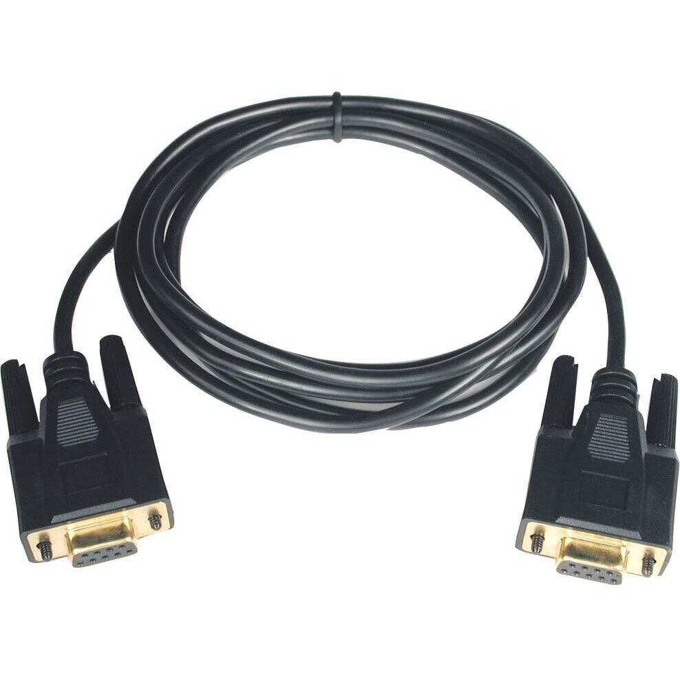 Eaton P456-006 Series Null Modem Serial DB9 Serial Cable (DB9 to DB25 F/M), 6 ft