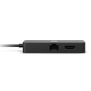 Microsoft Surface 1E4-00001 USB-C Travel Hub Docking Station HDMI VGA RJ45 Black