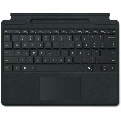 Microsoft Surface 8XB-00139 Pro 10 8 9 X Keyboard Cover Case Slim Pen Tray Black