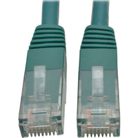 Eaton N200-010-GN Cat6 Gigabit Molded (UTP) Ethernet Cable (RJ45 M/M) PoE, Green