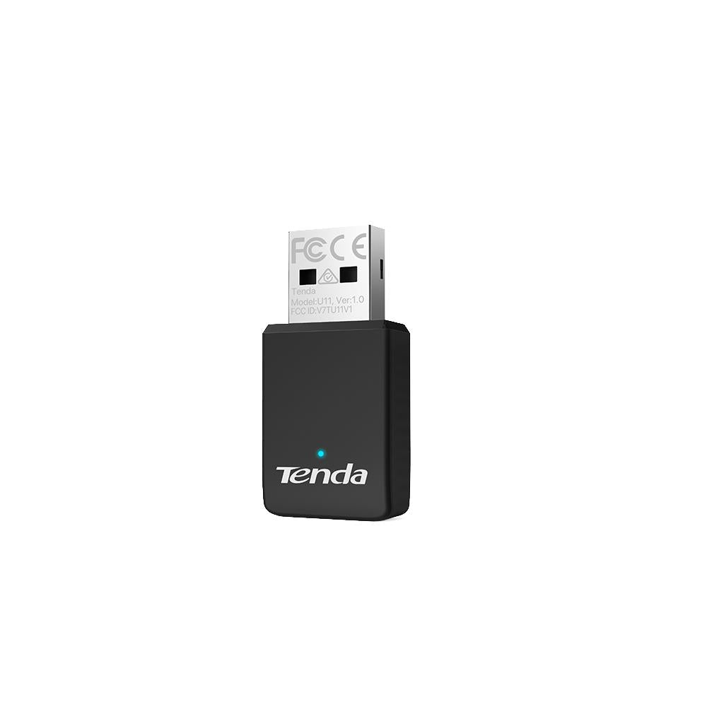 Tenda U11 AX900 11AC/AX Dual-band 2.4/5GHz Wi-Fi 6 USB 2.0 Adapter Black