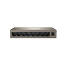 Tenda TEG1008M 8-Port Gigabit Desktop Unmanaged Switch Metal Case Black