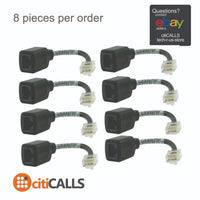 Perle 04031230 8 Pack IOLAN-RJ45M to RJ45F Sun/Cisco Crossover Adapter M/F