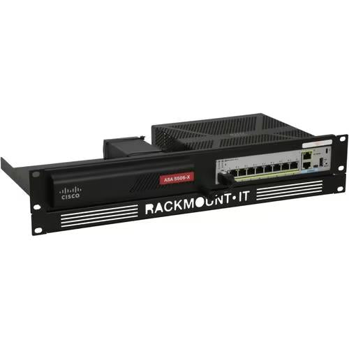 Rackmount It RM-CI-T8 19" 1.3U Mount Kit for Cisco Firepower 1010 ASA5506-X Blue