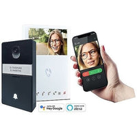 Comelit HFX-700W Single Button A/V 2 Wire Wi-Fi Intercom Kit 4.3" Video