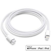 4XEM 4XUSBC8PIN6 6FT USB Type-C to 8-Pin Lightning Cable MFi Certified White