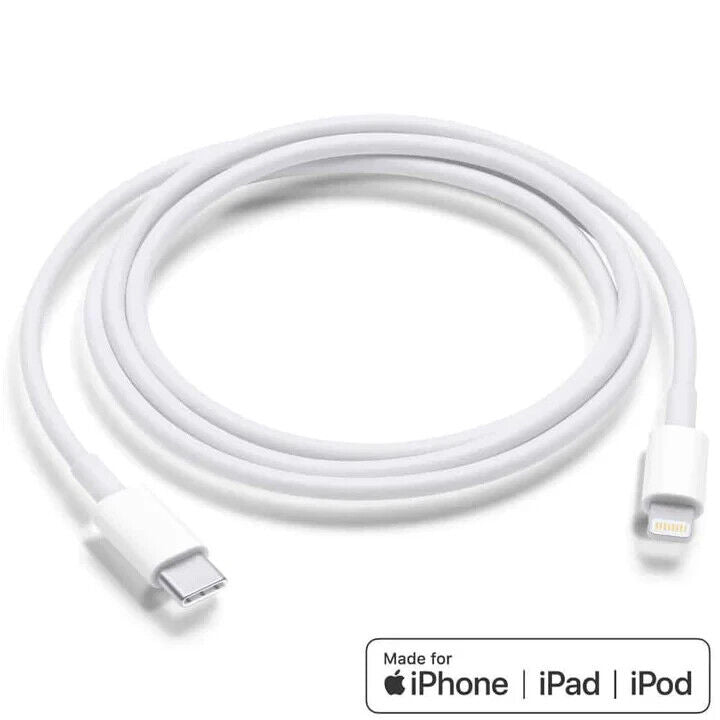 4XEM 4XUSBC8PIN6 6FT USB Type-C to 8-Pin Lightning Cable MFi Certified White