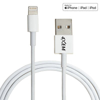 4XEM 4XIPADKIT3 3ft Charging Cable 12W Wall Charger iPad MFi Certified White