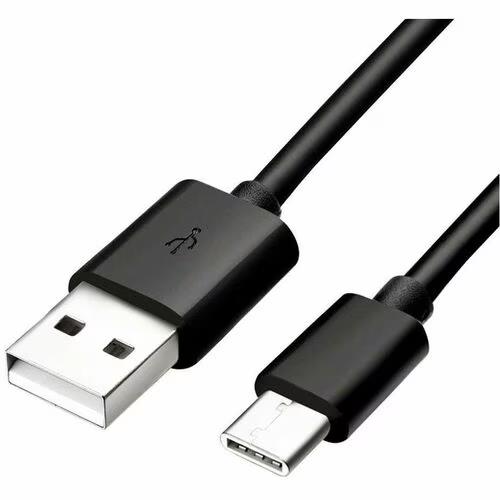 4XEM 4XUSBCUSB2A15 15ft USB-C to USB 2.0 Type-A Cable Slim Cord Black