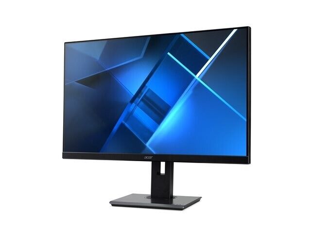 Acer UM.HB7AA.E08 Vero B277 DE 27" LED Monitor 1920 SPKR HDMI VGA DP w CAM Black