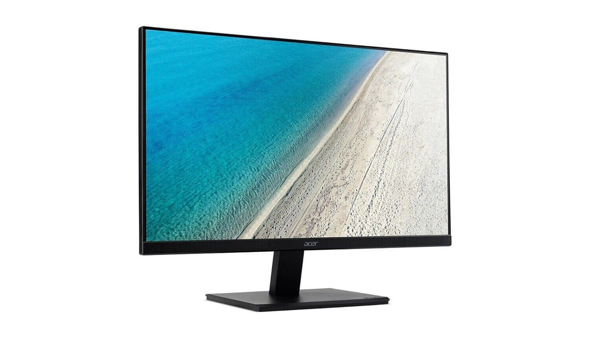 Acer UM.HV7AA.E02 Vero V7 V277 E 27" LED LCD Monitor 1920 SPKR HDMI VGA DP Black