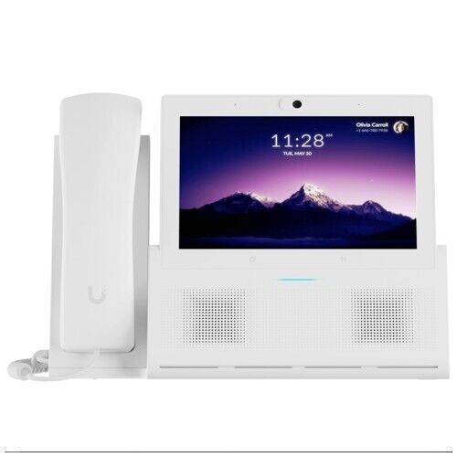 Ubiquiti Networks UTP-TOUCHMAX-WHITE Touch Max Premium Desktop VOIP Phone White