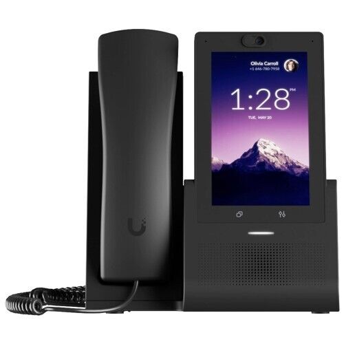 Ubiquiti Networks UTP-TOUCH UniFi Talk VOIP Phone Touch Unlocked - Black - 5" HD