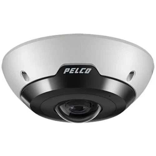 Pelco IMF82-1ES NDAA Compliant 8MP Fisheye Environmental Surface Mount IP Camera