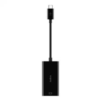 Belkin F2CU038BTBLK 4-in-1 Multiport USB-C to HDMI 4K Adapter USB-A ETH 100W PD