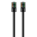 Belkin A3L980-06-BLK-S 6Ft CAT6 RJ45 Snagless Ethernet Network Cable Black