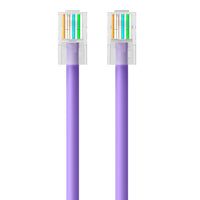 Belkin A3L980-14-PUR-S 14Ft CAT6 RJ45 Snagless Ethernet Network Cable Purple