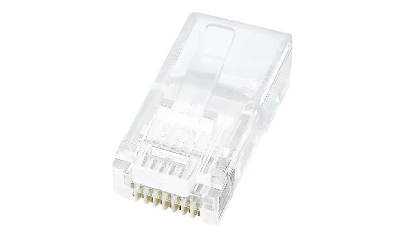 Belkin R6G088-100 100/Pk RJ45 Plug Ethernet Network Connector Clear Male