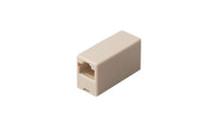 Belkin R6G089-S RJ45 Inline Cat 5 Coupler Female Female Connector Ivory