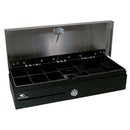 APG Cash Drawer MFS437A-BL460 Flip-Top Cash Drawer Stainless Steel Lid DirectPRO