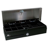 APG Cash Drawer MFS437A-BL460 Flip-Top Cash Drawer Stainless Steel Lid DirectPRO