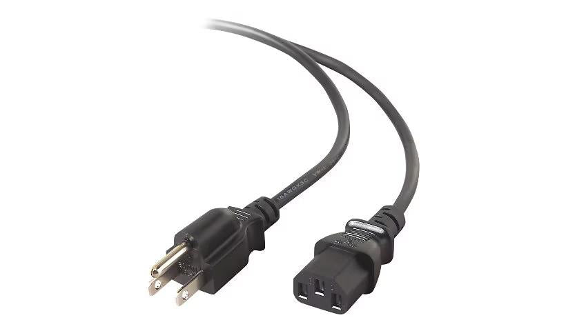 Belkin F3A104B06 6Ft Pro Series PC Computer Power Cord Cable Black