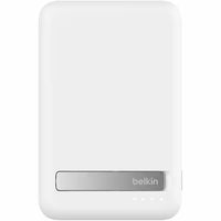 Belkin BPD006BTWH BoostCharge 5000mAh Power Bank Qi2 15W Wireless Magnetic White