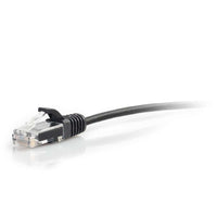C2G 01106 7Ft (84") CAT6 Snagless Ethernet Network Slim Cable UTP Black