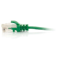 C2G 01163 7Ft (84") CAT6 Snagless Slim RJ45 Ethernet Network Cable UTP Green
