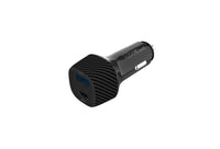 Codi A01109 20W Dual Port Car 12V-24V Quck Charger USB-A USB-C Plug n Play Black