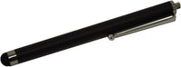 Codi A09008 Capacitive Stylus for TouchScreen w Clip Rubber Mesh Tip Clip Black