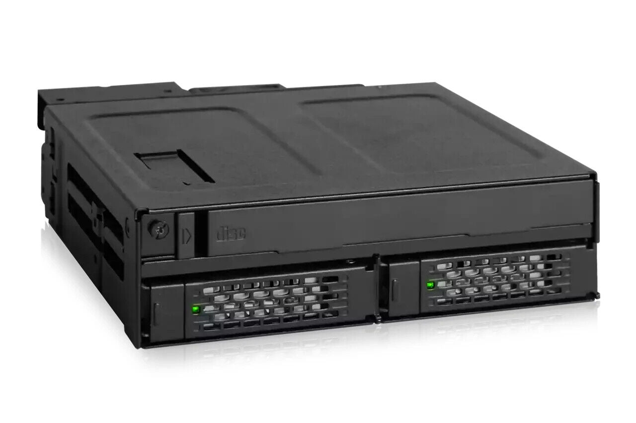 Icy Dock MB602SPO-B ToughArmor 2x 2.5" SATA HDD SSD ODD Backplane for 5.25" Bay