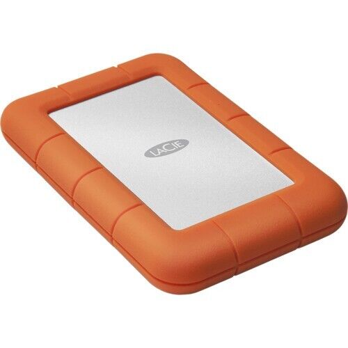 Lacie Seagate LAC9000633 Rugged Mini 4TB Compact Portable Hard Drive USB-C USB4