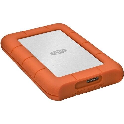 Lacie Seagate STJJ5000400  Rugged Mini 5TB Ext Portable Hard Drive USB-C USB4