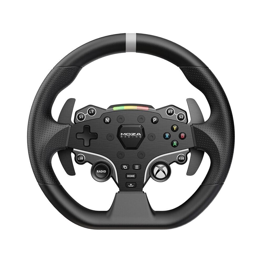 MOZA RACING RS052 ESX Steering Wheel for Xbox One X S PC 7-Pin 22 Buttons Black