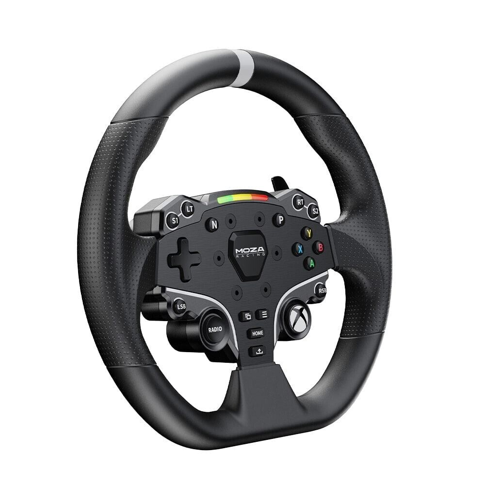 MOZA RACING RS052 ESX Steering Wheel for Xbox One X S PC 7-Pin 22 Buttons Black