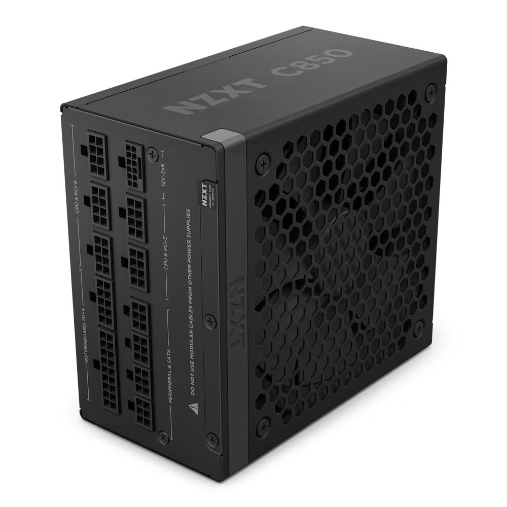 NZXT PA-8G2BB-US C850 80 Plus Gold ATX 3.1 850W Full Modular Power Supply Black