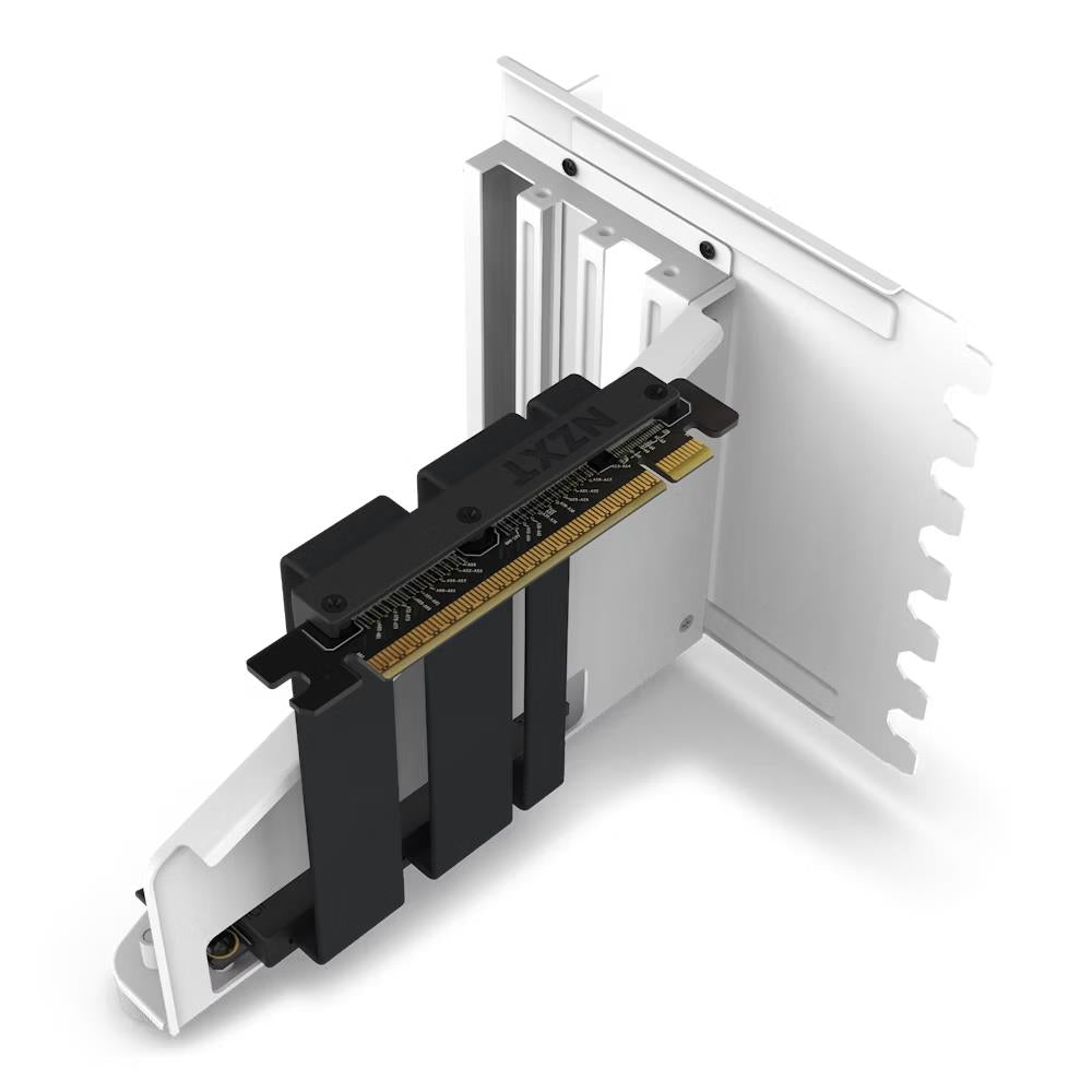 NZXT AB-RH175-W1 Vertical GPU Mounting Kit Bracket & PCIe Riser Cable White