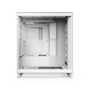 NZXT CM-H72FW-R1 H7 Flow RGB Fan Mid Tower ATX Airflow PC Case Steel Glass White