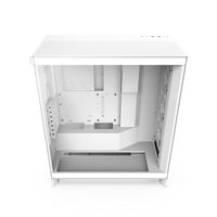NZXT CM-H72FW-R1 H7 Flow RGB Fan Mid Tower ATX Airflow PC Case Steel Glass White