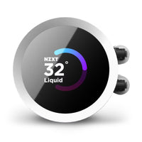 NZXT RL-KR280-W1 Kraken 280mm AIO Liquid Cooler w 2.72" IPS LCD RGB Diplay White