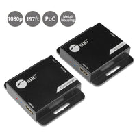 SIIG CE-H3EX01-S1 HDMI Over Cat6 Extender up to 60m  1080p  PoC Metal Housing