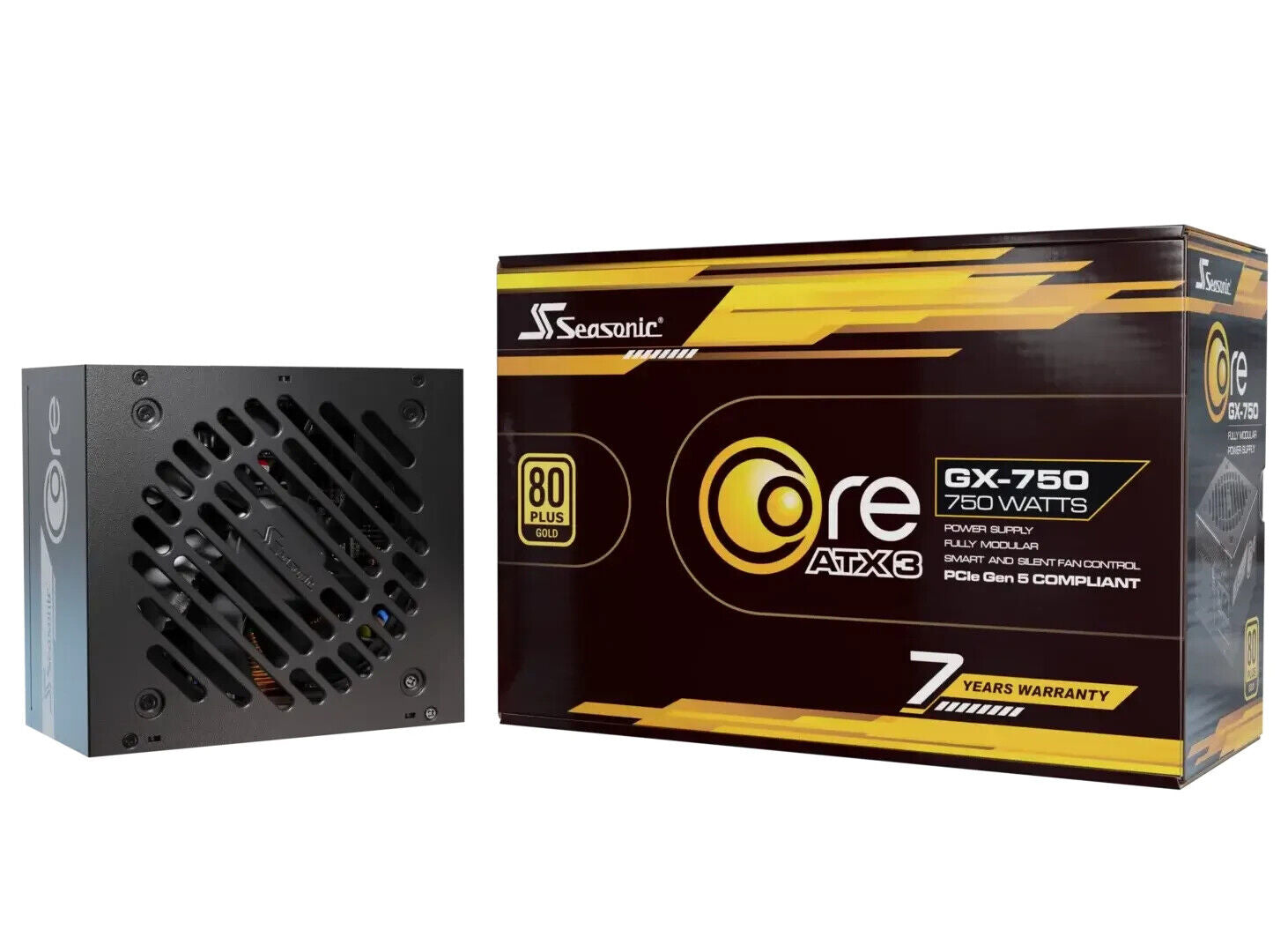 Seasonic SRP-CGX751-A5A32SF GX-750 750W Core 80+ Gold Fully Modular Power Supply